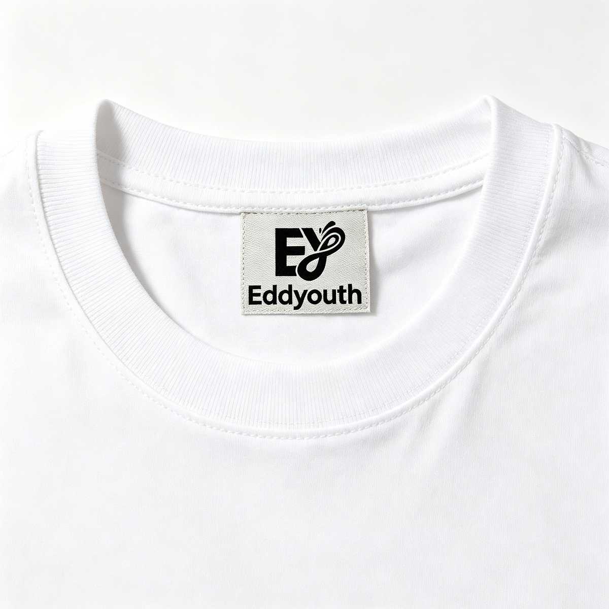 Eddyouth Everyday Unisex Tee, Comfort‑Fit Short‑Sleeve Crew Neck Top for Casual Outfits