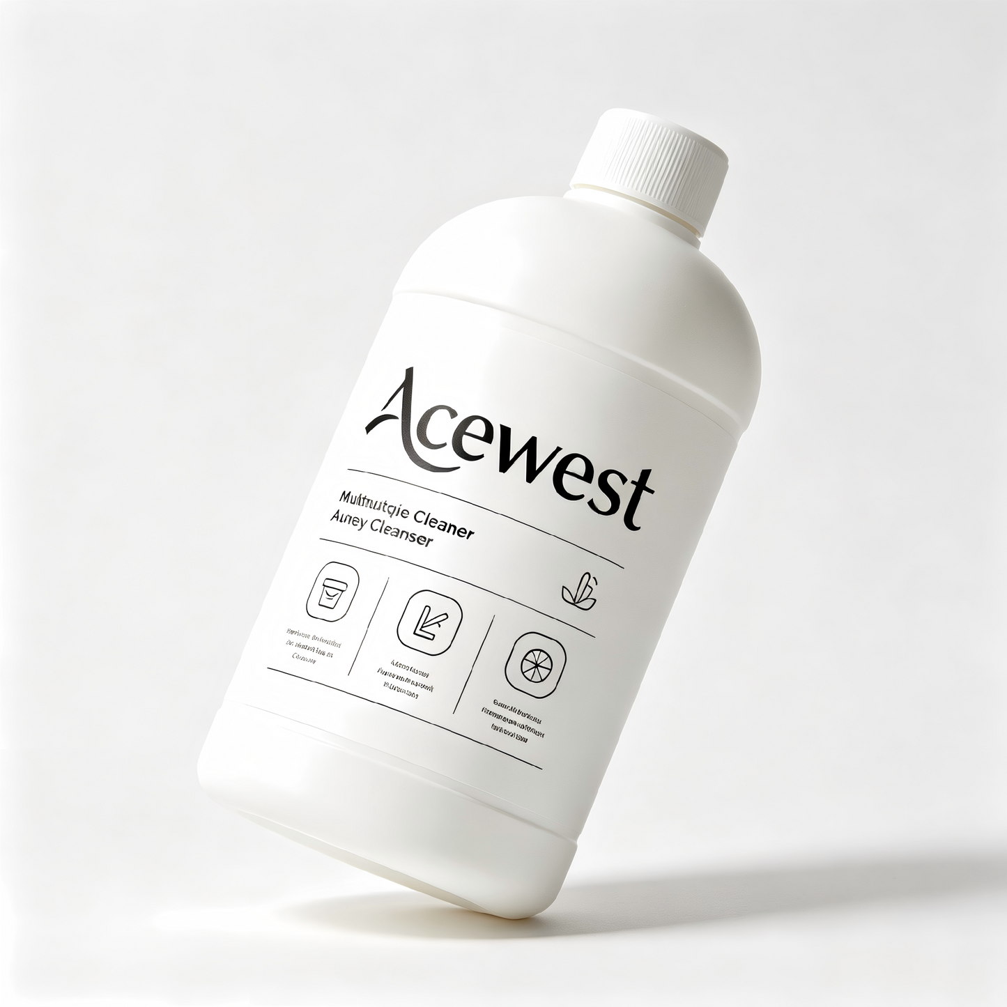 Acewest All-Purpose Cleaner, Multi-Surface Household Cleaning Liquid, Heavy Duty Degreaser, For Kitchen, Bathroom, Glass, Tile, Floor, Furniture, Gentle & Non-Toxic