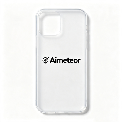 Aimeteor Crystal‑Clear Phone Case, Flexible Shockproof Protective Case, Slim Fit Anti‑Scratch Transparent Cell Phone Cover