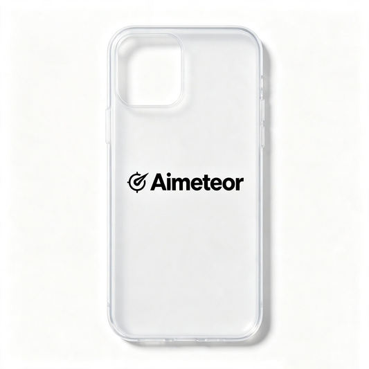 Aimeteor Crystal‑Clear Phone Case, Flexible Shockproof Protective Case, Slim Fit Anti‑Scratch Transparent Cell Phone Cover