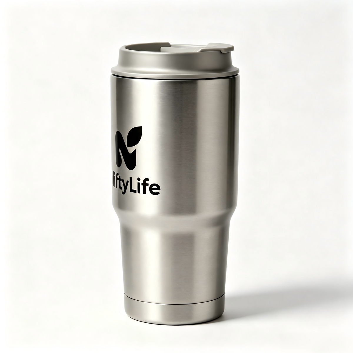 NiftyLife Vacuum Insulated Travel Tumbler, Stainless Steel Leak‑Proof Coffee Mug for Daily Commute Camping