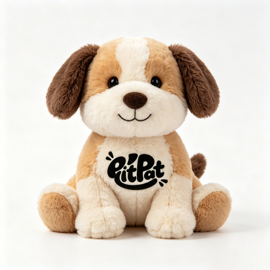 【PitPat Puppy Stuffed Toy】—— A Fluffy, Lovable Companion for All Ages