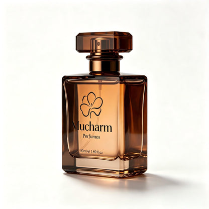 Mucharm Eau de Toilette for Women, Warm Woody Floral Long‑Lasting Fragrance, Luxury Square Glass Bottle Daily Casual Perfume