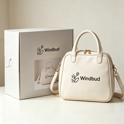 Windbud Women’s Top‑Handle Satchel Handbag, Elegant PU Leather Crossbody Shoulder Bag, Versatile Daily‑use Purse for Work, Travel & Dating