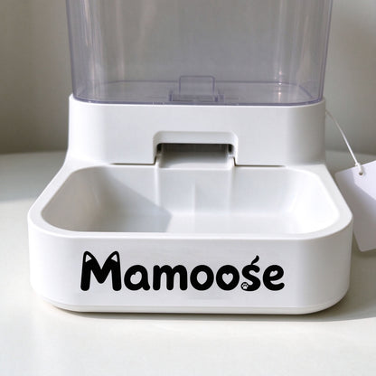 Mamoose Automatic Pet Feeder, Gravity Pet Food Dispenser, Large Capacity Pet Feeding Station for Cats and Small Dogs