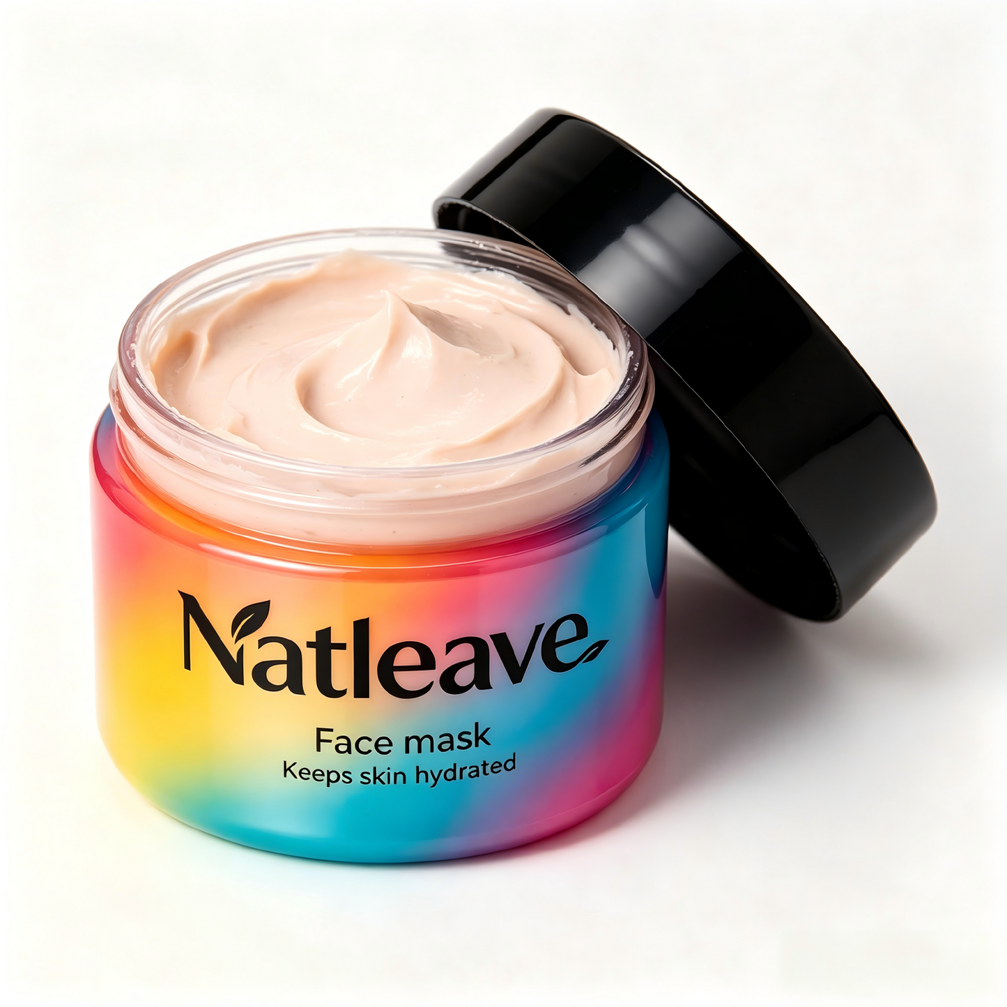 Natleave Hydrating Facial Mask, Deep Moisturizing Cream Face Mask for Dry Dull Skin, Repair Rough Complexion Overnight Skin Care Mask for All Skin Types