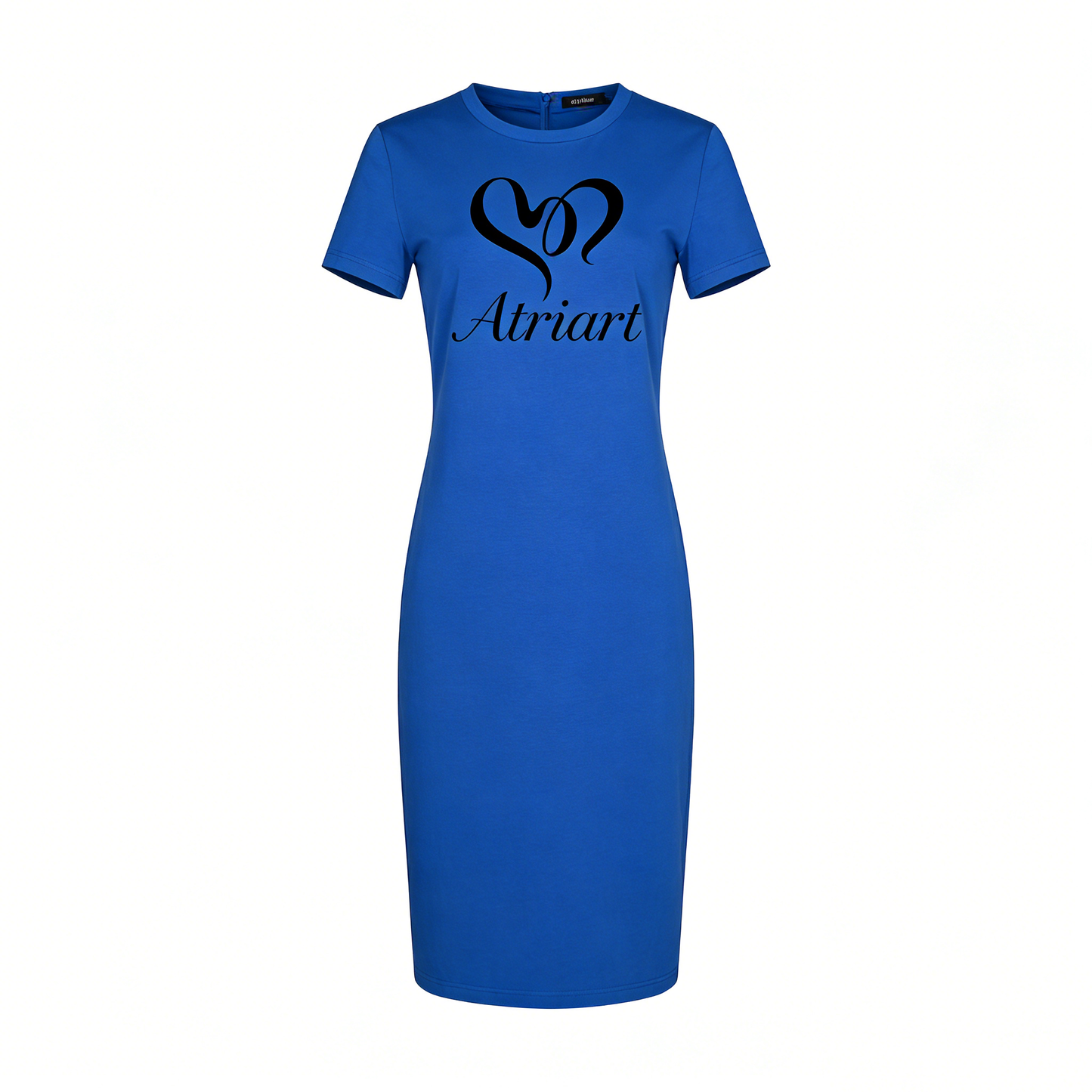 【Atriart Heart Logo Midi Dress】—— Effortless Style & All-Day Comfort
