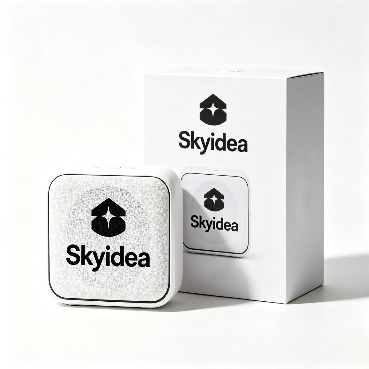 Skyidea Personal Stereos Portable Bluetooth Speaker, Square Compact Wireless Stereo Speaker, Rich Bass Mini Speaker for Home Bedroom Office Travel