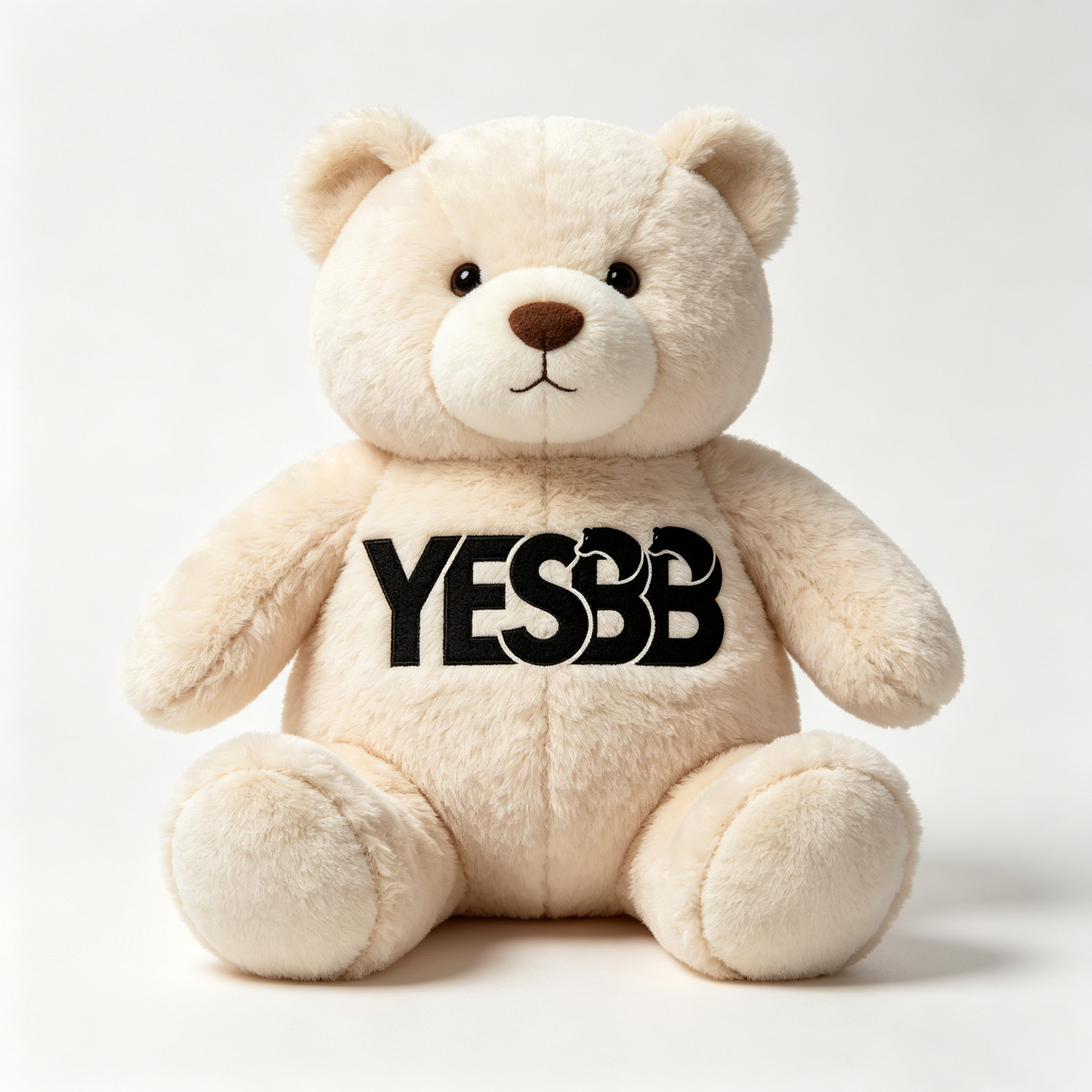 YESBB Ultra-Soft Plush Teddy Bear, Cute Stuffed Animal Toy, Soft Huggable Pillow for Kids, Adults, Gift for Birthday, Valentine's Day, Home Decor