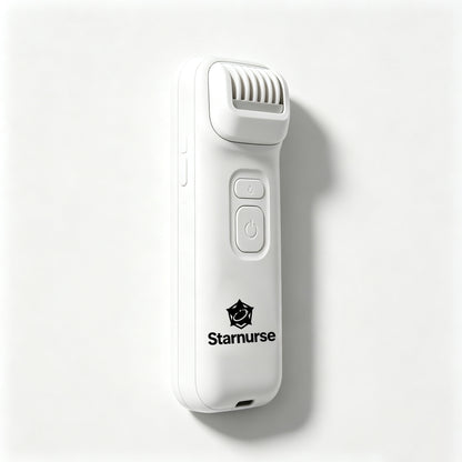 Starnurse Handheld Massager, Portable Deep Tissue Massage Apparatus, Rechargeable Muscle Massager for Neck Shoulder Back Leg