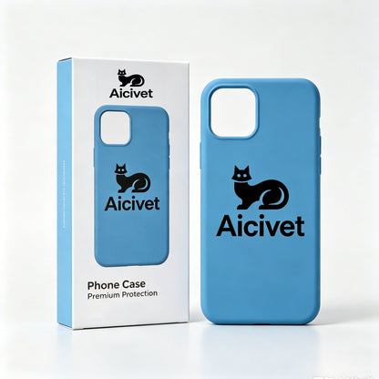 Aicivet Silicone Phone Case, Shock‑Absorbing Anti‑Drop Protective Cover, Slim Soft Touch Phone Shell with Premium Packaging Box