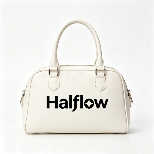 Halflow Ladies Classic Satchel Handbag, Soft Leather Large Capacity Crossbody Shoulder Purse for Daily Office & Weekend Outings
