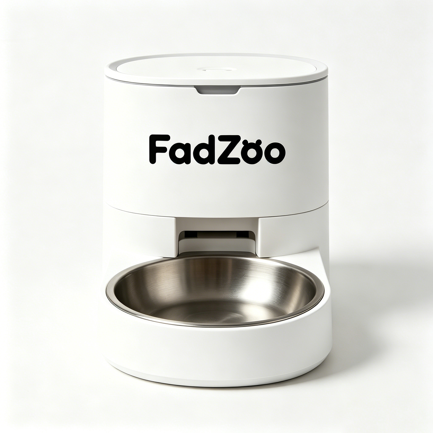 FadZoo Automatic Pet Feeder with Stainless Steel Bowl, Timed Auto Dog Cat Food Dispenser, Large Capacity Dry Food Feeding Machine for Small Medium Pets
