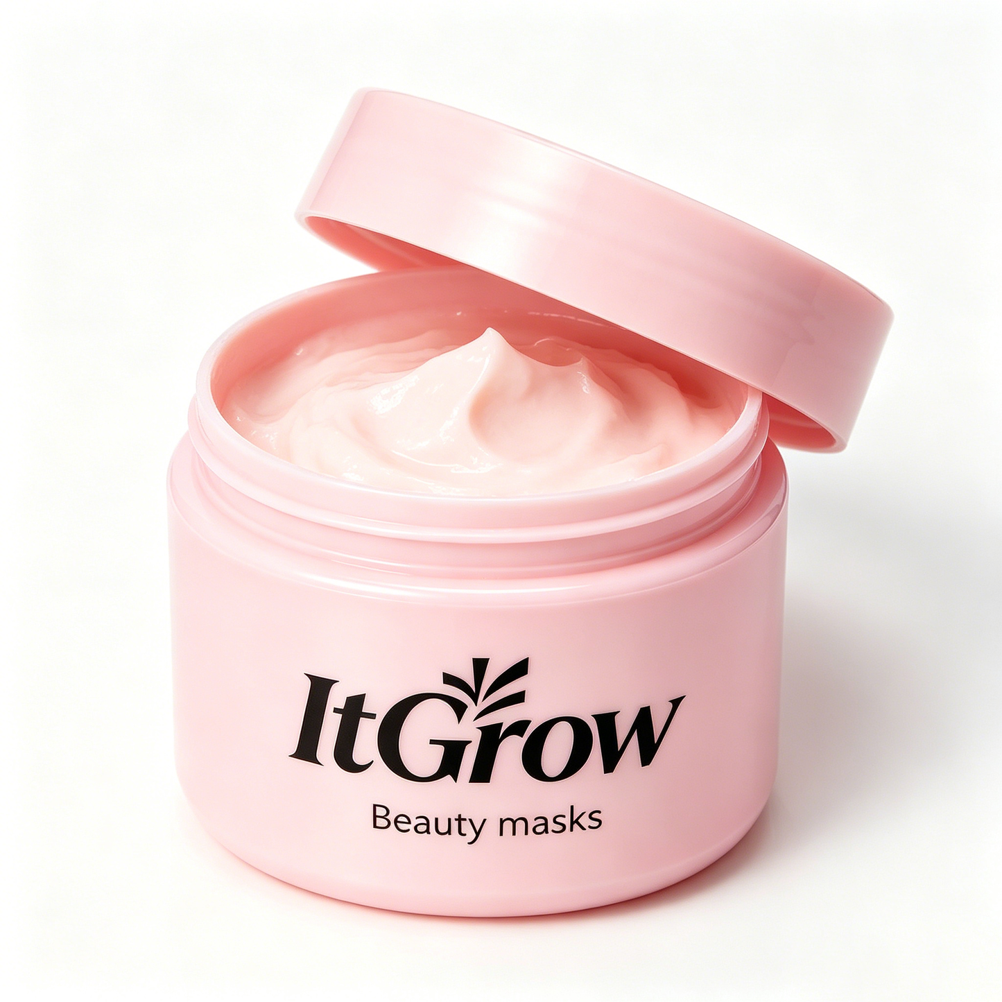 ItGrow Glow Boost Beauty Mask, Rich Cream Facial Mask for Dry Mature Skin, Deep Hydration Anti-Aging Mask, Boost Elasticity & Fade Dullness, Nourishing At-Home Spa Treatment for All Skin Types