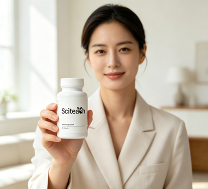 Sciteaoh Daily Wellness Dietary Supplement, Natural Herbal Formula, Support Overall Body Health, Non-GMO, Easy to Swallow Capsules