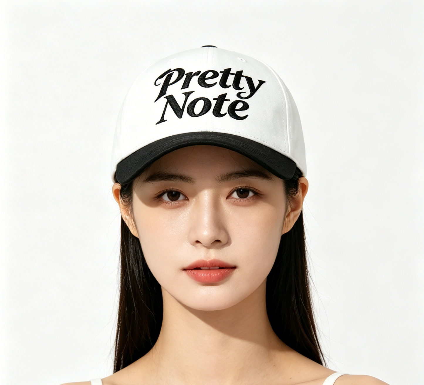 【Pretty Note Two-Tone Baseball Cap】—— Your Go-To Accessory for Style & Sun Protection