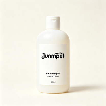 Junmpet Gentle Pet Shampoo for All Breeds Dog Cat, Natural Mild Cleansing Shampoo to Remove Odor & Soften Fur