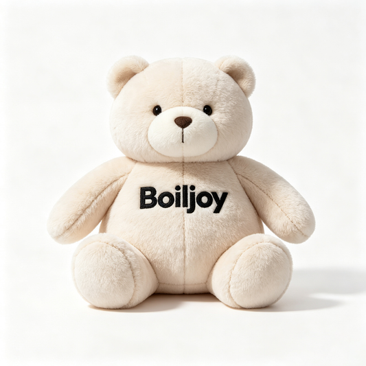 Boiljoy Teddy Bear Plush Toy, Soft Stuffed Animal Plush Bear, Vacuum Compressed Cuddly Plush Companion for Kids Adults, Perfect for Home Decor & Gift Giving