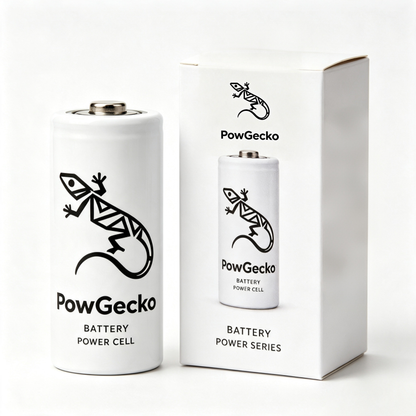 PowGecko Long‑Life Power Cell Batteries, 6‑Pack, Wide Compatibility for Daily Electronic Devices