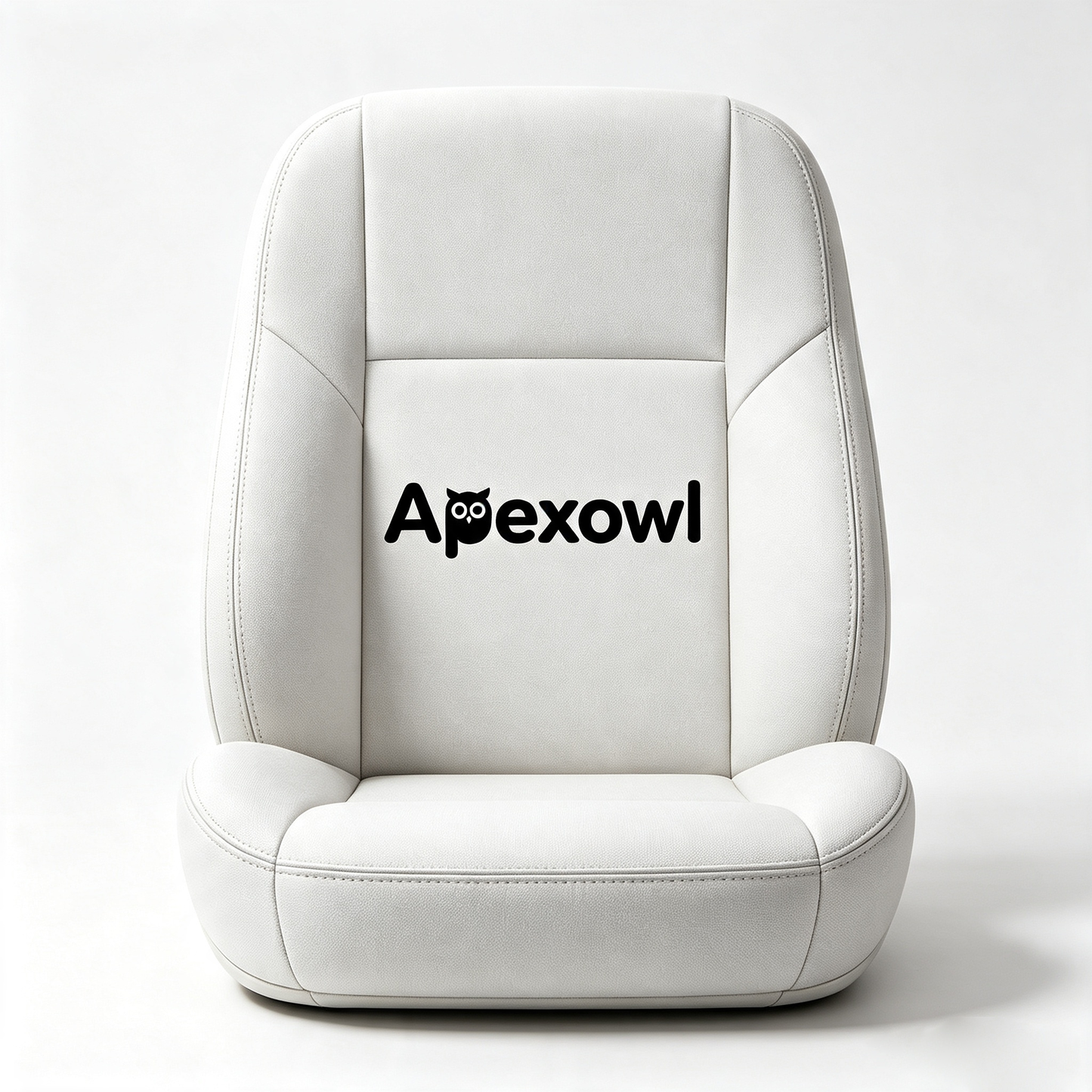 Apexowl Full Set Vehicle Seat Cushion, Premium Faux Leather Car Seat Covers, Ergonomic Support Seat Protector for Sedan SUV Truck, Comfortable All-Season Auto Seat Pad
