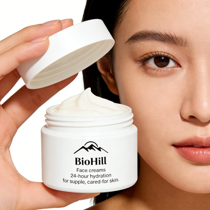 【BioHill 24-Hour Hydration Face Cream】—— Your Daily Partner for Deep Hydration & Supple Skin