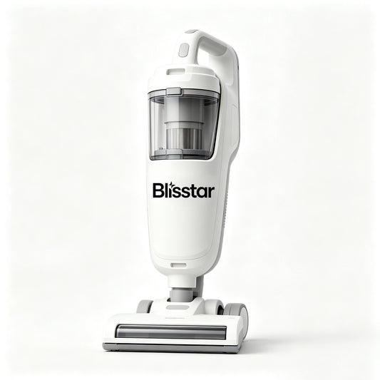 Blisstar Upright Corded Vacuum Cleaner, Powerful Suction Lightweight Stick Vacuum for Hardwood Floors, Carpet, Pet Hair, Easy to Empty Dust Cup