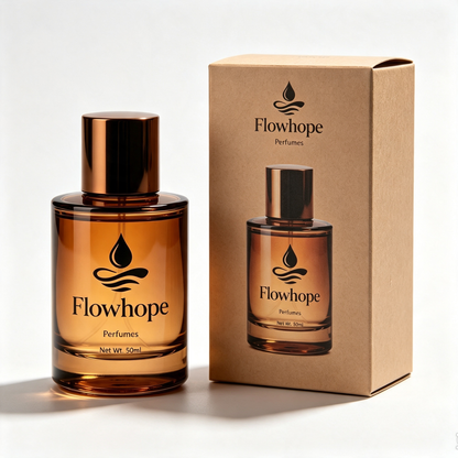 Flowhope Eau de Toilette Premium Long‑Lasting Unisex Perfume, Elegant Warm Woody Scent Fragrance for Daily Wear & Special Occasions