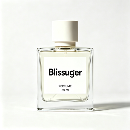 Blissuger Minimalist Square Bottle Women Perfume, Light Daily Wear Fragrance Long Lasting Subtle Scent for Office & Dating