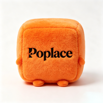 【Poplace Cube Plush Toy】—— Cozy Decor & Lovely Companion