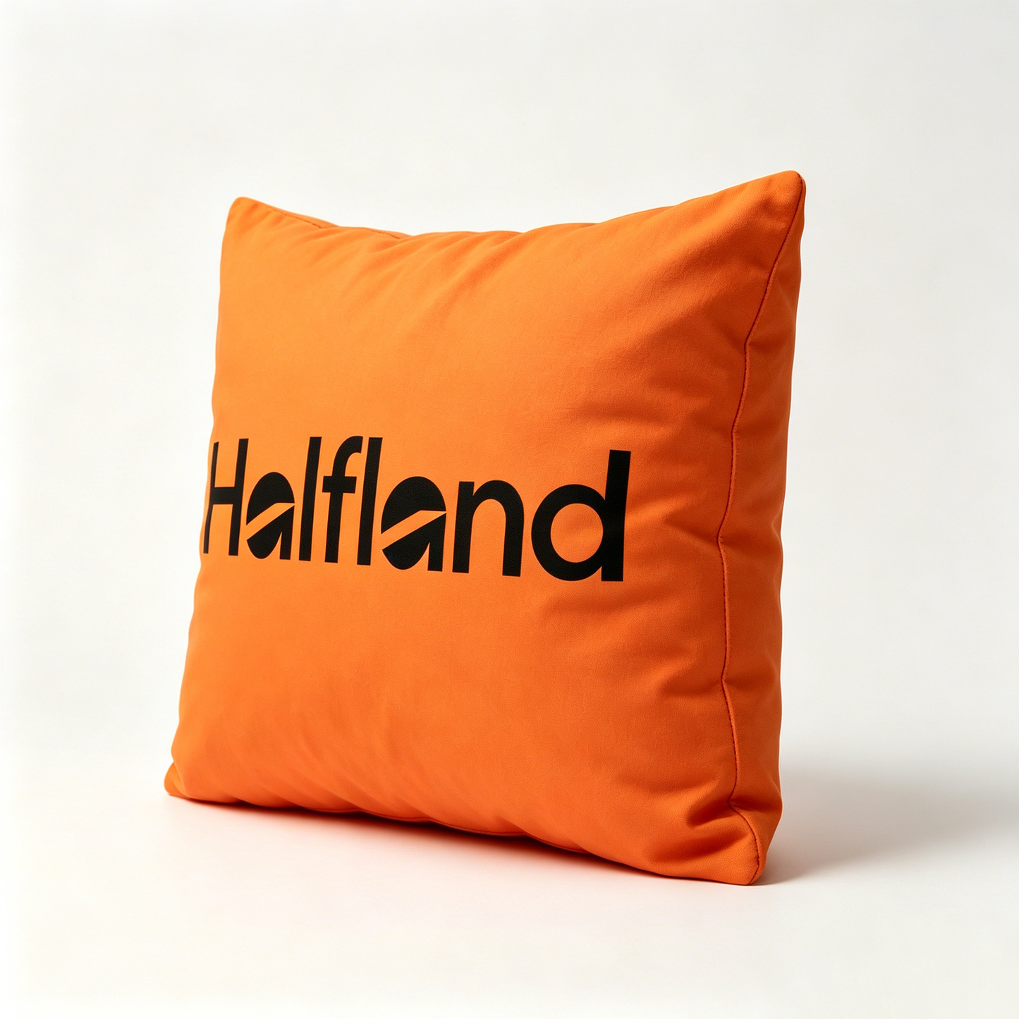 Halfland Solid Orange Decorative Throw Pillow, Soft Square Accent Cushion Insert, Comfort Plush Pillow for Sofa Couch Bedroom Home Decor