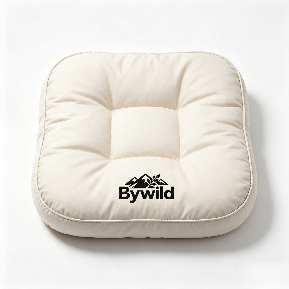 Bywild Square Thick Seat Cushion, Soft Plush Comfort Chair Pad for Office, Home, Car, Dining Chair