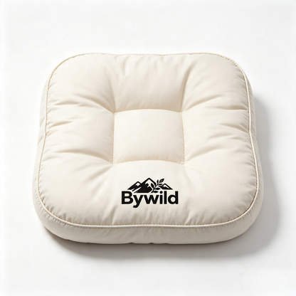 Bywild Square Thick Seat Cushion, Soft Plush Comfort Chair Pad for Office, Home, Car, Dining Chair