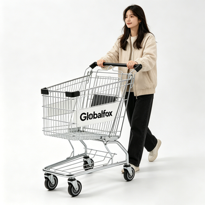 【Globalfox Shopping Trolley】—— Reliable Partner for Retail & Daily Use