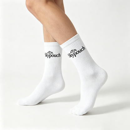 【Skypouch Mid-Calf Crew Socks】—— Comfortable Daily Essential for All Occasions