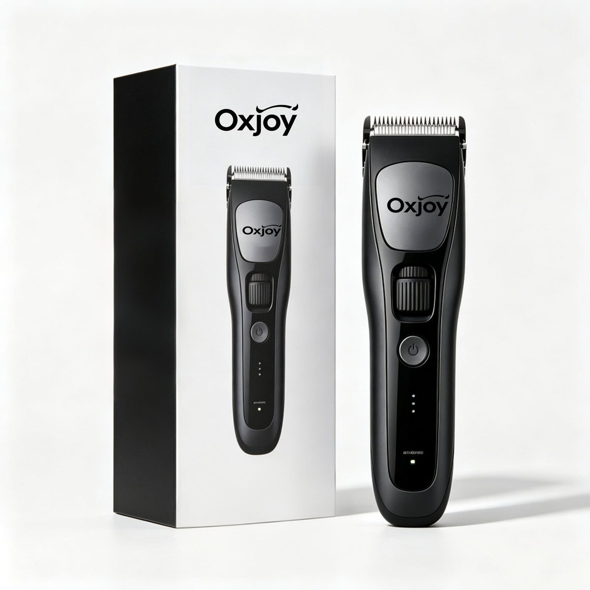 Oxjoy Professional Cordless Hair Clippers, Rechargeable Electric Hair Trimmer With Adjustable Cutting Length for Men Family Home‑Use Hair Cutting Kit