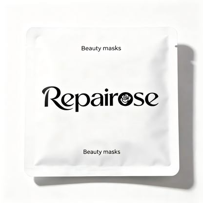 Repairose Hydrating & Repairing Beauty Masks - 6 Sheets, Deep Moisturizing, Calming & Soothing, Anti-Aging Face Masks for Sensitive & Dry Skin