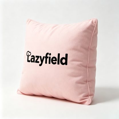 Lazyfield Soft Square Throw Pillow, Comfort Decor Accent Cushion for Couch, Sofa, Bedroom & Living‑Room Home Decoration