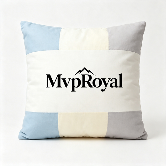 MvpRoyal Patchwork Square Throw Pillow Soft Decorative Cushion for Sofa Couch Bed, Vacuum Compressed Packaging