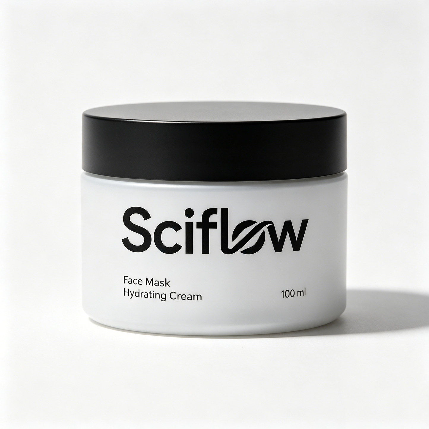 Sciflow Hydrating Facial Cream Mask, Dual-Use Overnight Sleeping Mask & Quick Hydration Mask, Deep Moisturizing Barrier Repair Cream Mask for Dry Sensitive Dull Skin