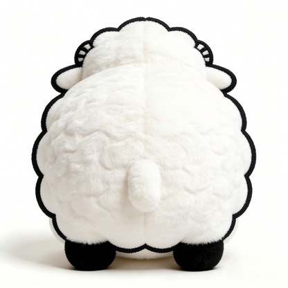 lamboss Sheep Plush Toy, Soft Stuffed Animal Pillow, Kawaii Lamb Plushie for Kids, Girls, Boys, Home Decor, Birthday Gift