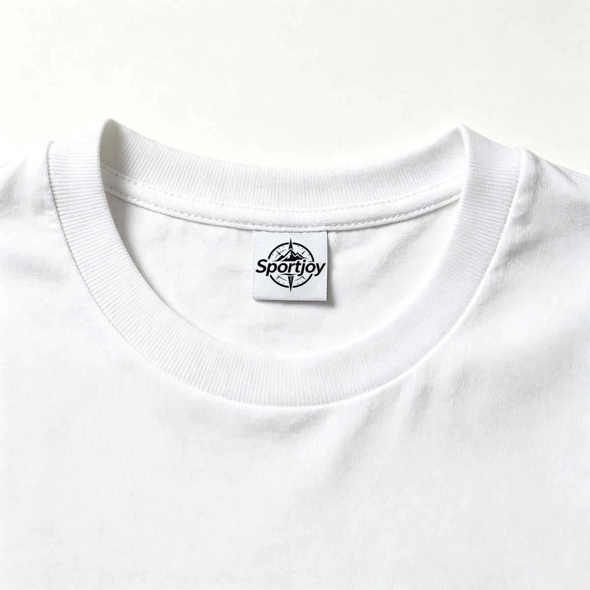 Sportjoy Unisex Short‑Sleeve Crew Neck T‑Shirt, Classic Casual Cotton Everyday Tee, Lightweight Relaxed‑Fit Top for Men and Women