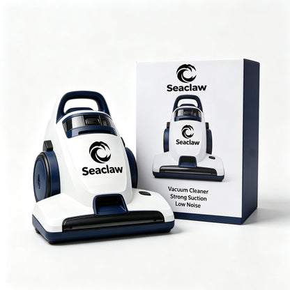 Seaclaw Corded Canister Vacuum Cleaner, Powerful Suction Low Noise Vacuum, Multi-Surface Floor Cleaner for Carpet Hardwood Home Cleaning