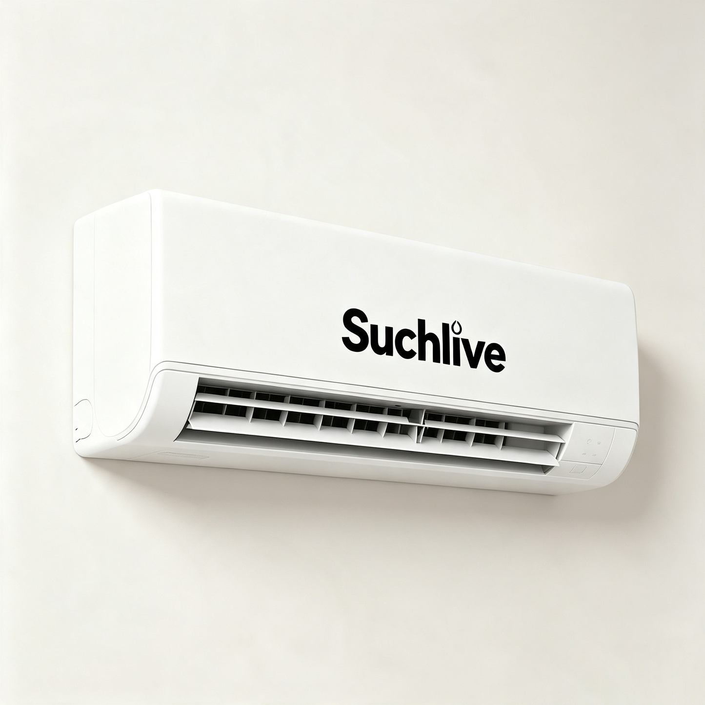 Suchlive Wall Mount Split Air Conditioner, Full Room Even Cooling Wall AC Unit, Multi-Function Quiet Home Air Conditioner, Ideal Cooling Solution for Bedroom, Apartment & Living Room All Summer Long