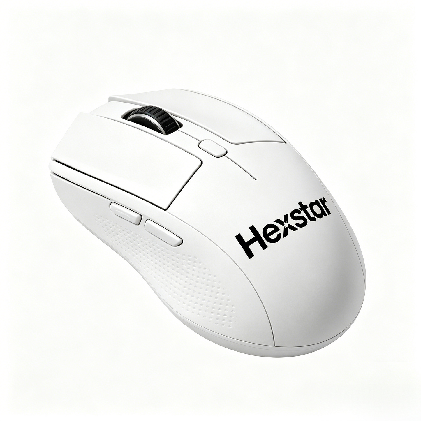 Hexstar Wireless Gaming Mouse, Rechargeable Dual Mode Bluetooth & 2.4G Wireless Computer Mouse, Adjustable DPI, Ergonomic Grip, Anti-Slip Side Grips for PC Laptop Mac Gaming & Office Work