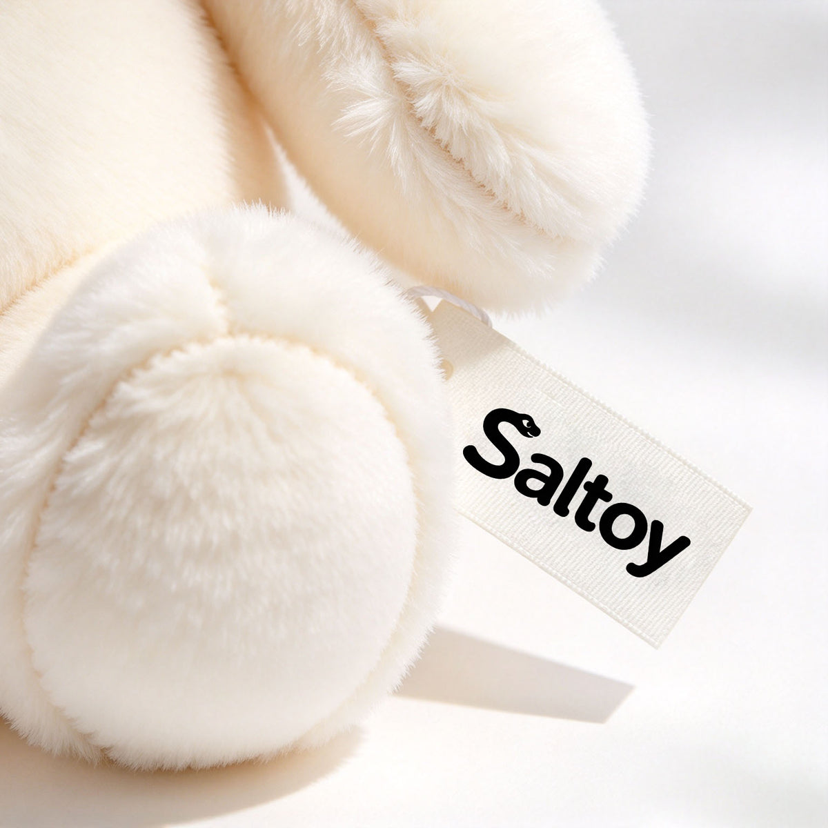 Saltoy Teddy Bear Plush Toy, Soft Stuffed Animal Bear Doll, Cuddly Hugging Plush Companion for Kids and Adults, Ideal Home Decor and Gift Option