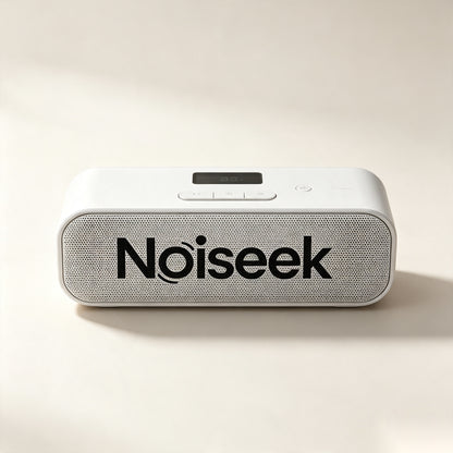Noiseek Portable Bluetooth Speaker, Compact Wireless Stereo Speaker with Digital Display, Long Playtime Mini Audio Speaker for Home, Camping, Travel & Outdoor Gathering