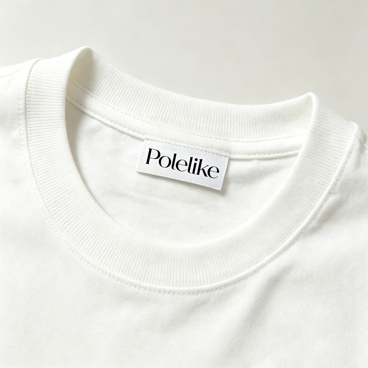 Polelike Short‑Sleeve Crew Neck T‑Shirt, Casual Classic‑Fit Everyday Tee, Soft Breathable Cotton Tops for Men & Women, Basic Summer Shirts for Daily Wear
