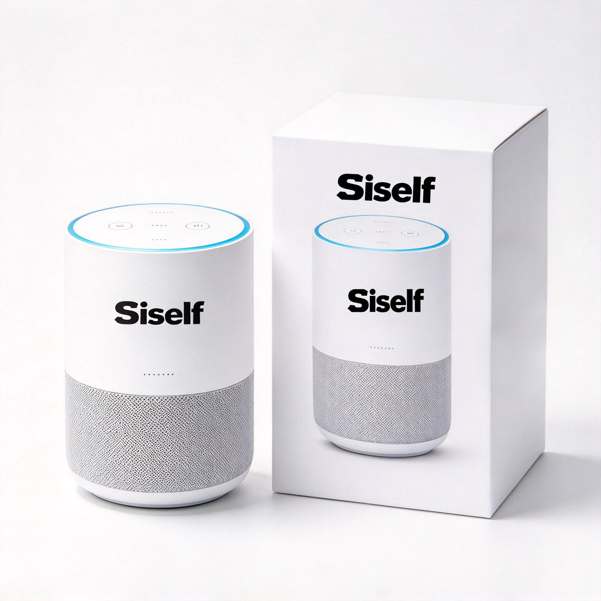 Siself Smart Speaker, Wireless Bluetooth Loud Speaker with Voice Control, Home Audio Speaker for Bedroom Living Room