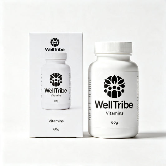 WellTribe Multi‑Vitamin Daily Supplement Capsules, Premium Natural Wellness Vitamins