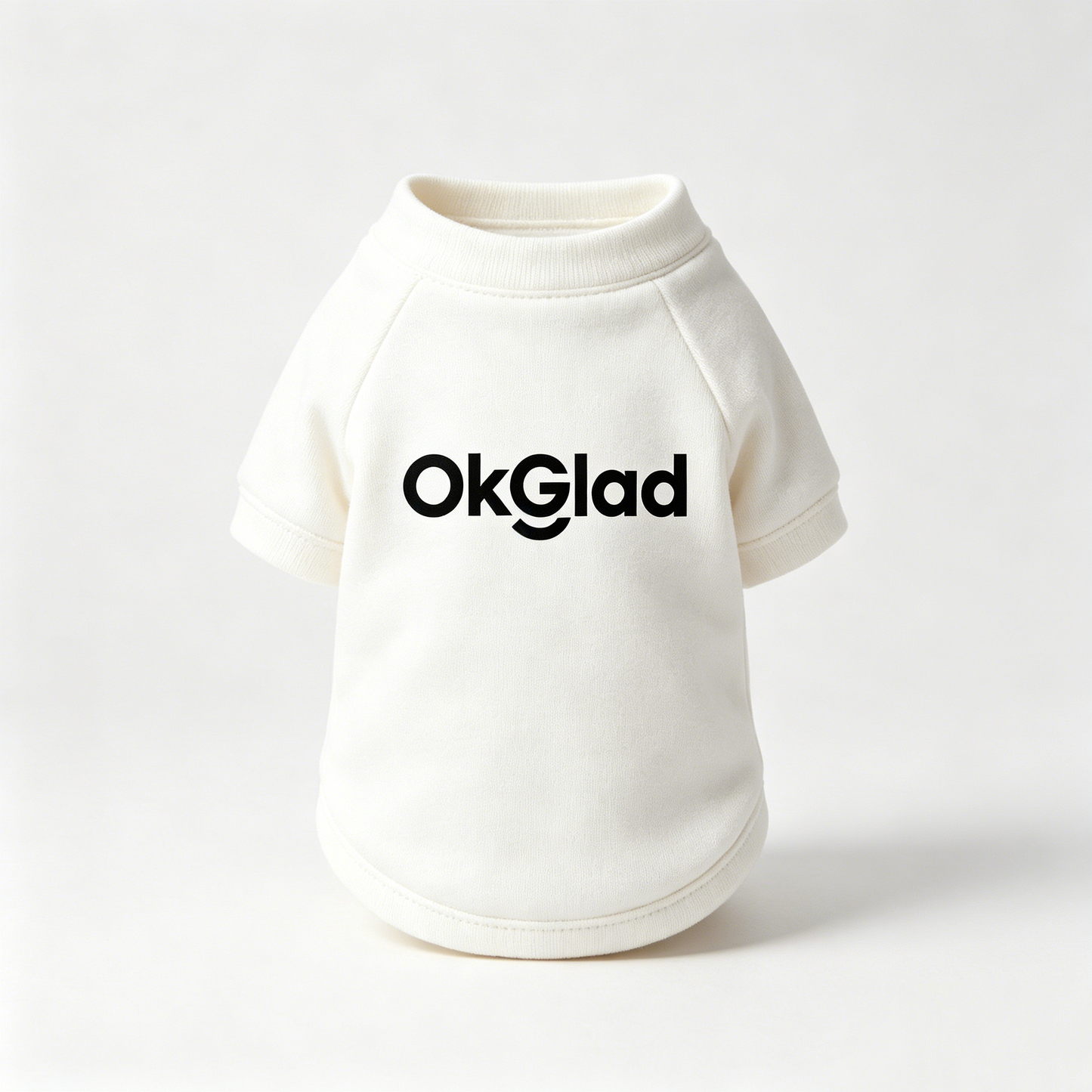 OkGlad Soft Cotton Dog T-Shirt, Breathable Stretchy Pet Short Sleeve Clothes, Lightweight Puppy Daily Outfit for Small Medium Dogs